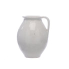 White Terracotta Jug Squat