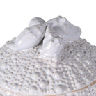 White Urchin Trinket Pot
