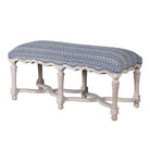 White-wash Tremiti Cotton Bench