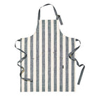 Wide Stripe Apron, Blue