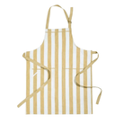 Wide Stripe Apron, Honeydew