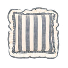 Wide Stripe Cushion, Flint Blue