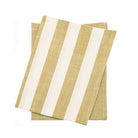 Wide Stripe Tea Towel, Honeydew - Angela Reed - 