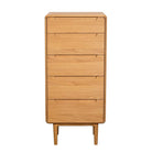 Winchester 5 Drawer Tall Chest With Mirror