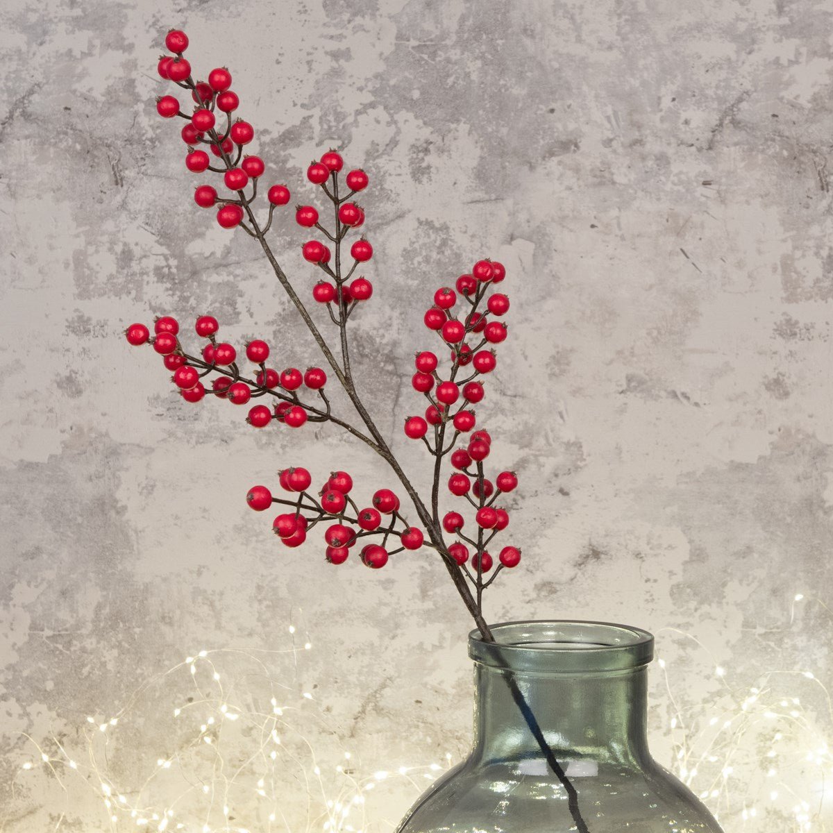 Winter Berry Spray 78cm, Red