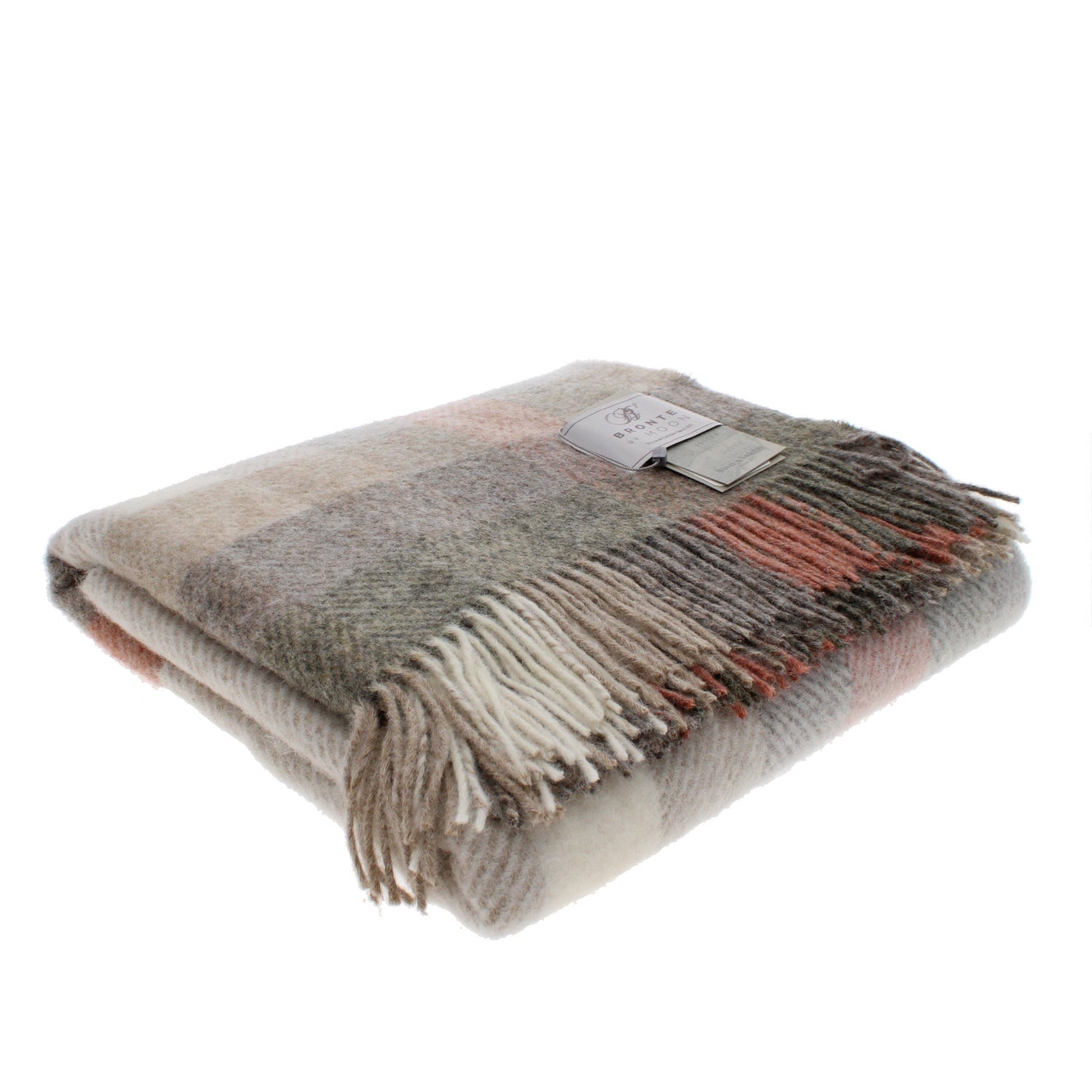 Woodale Blush Throw by Bronte