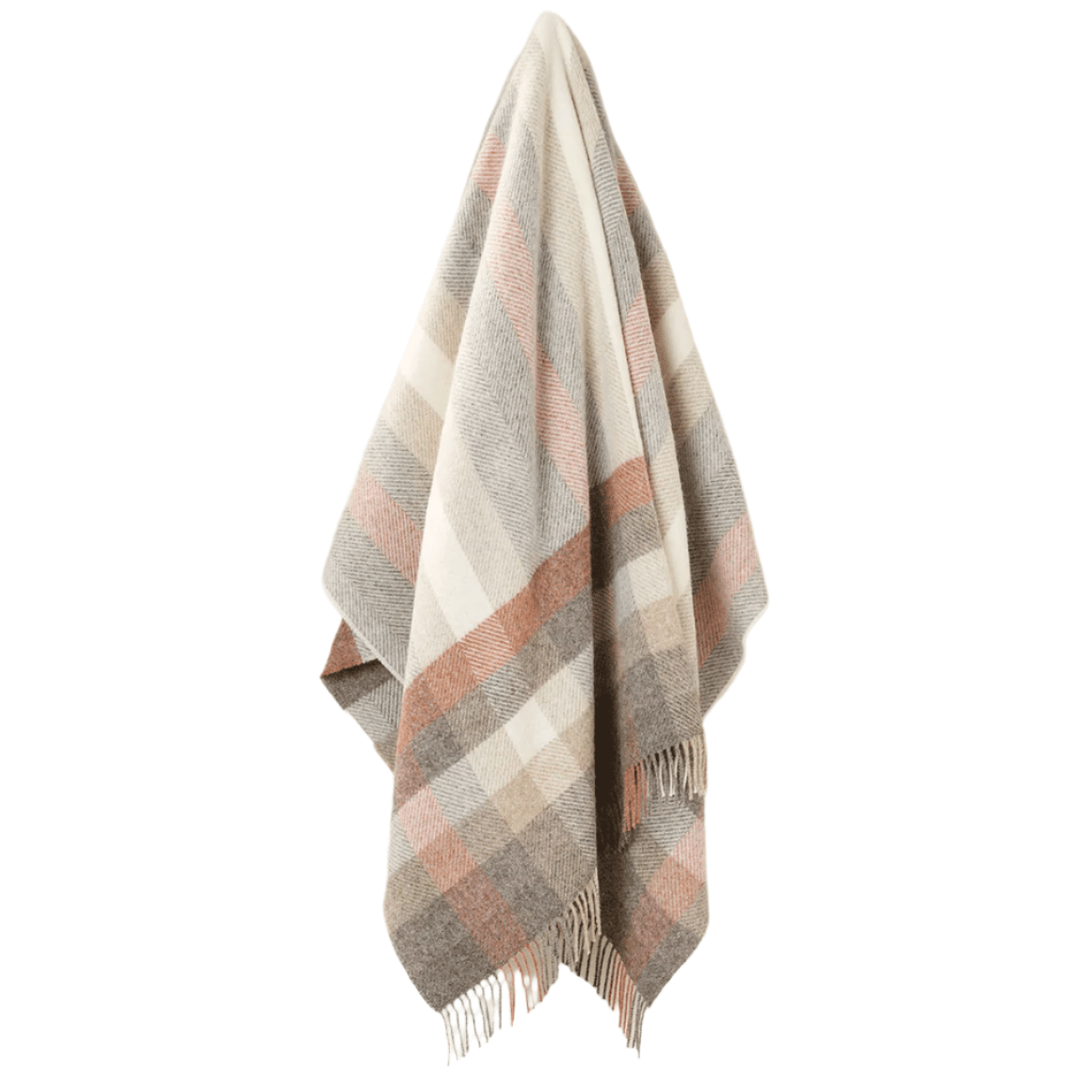 Woodale Blush Throw by Bronte
