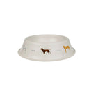 Woof Metal Dog Bowl