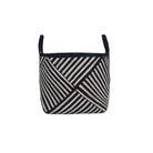 Zebra Basket, Black small,medium,large
