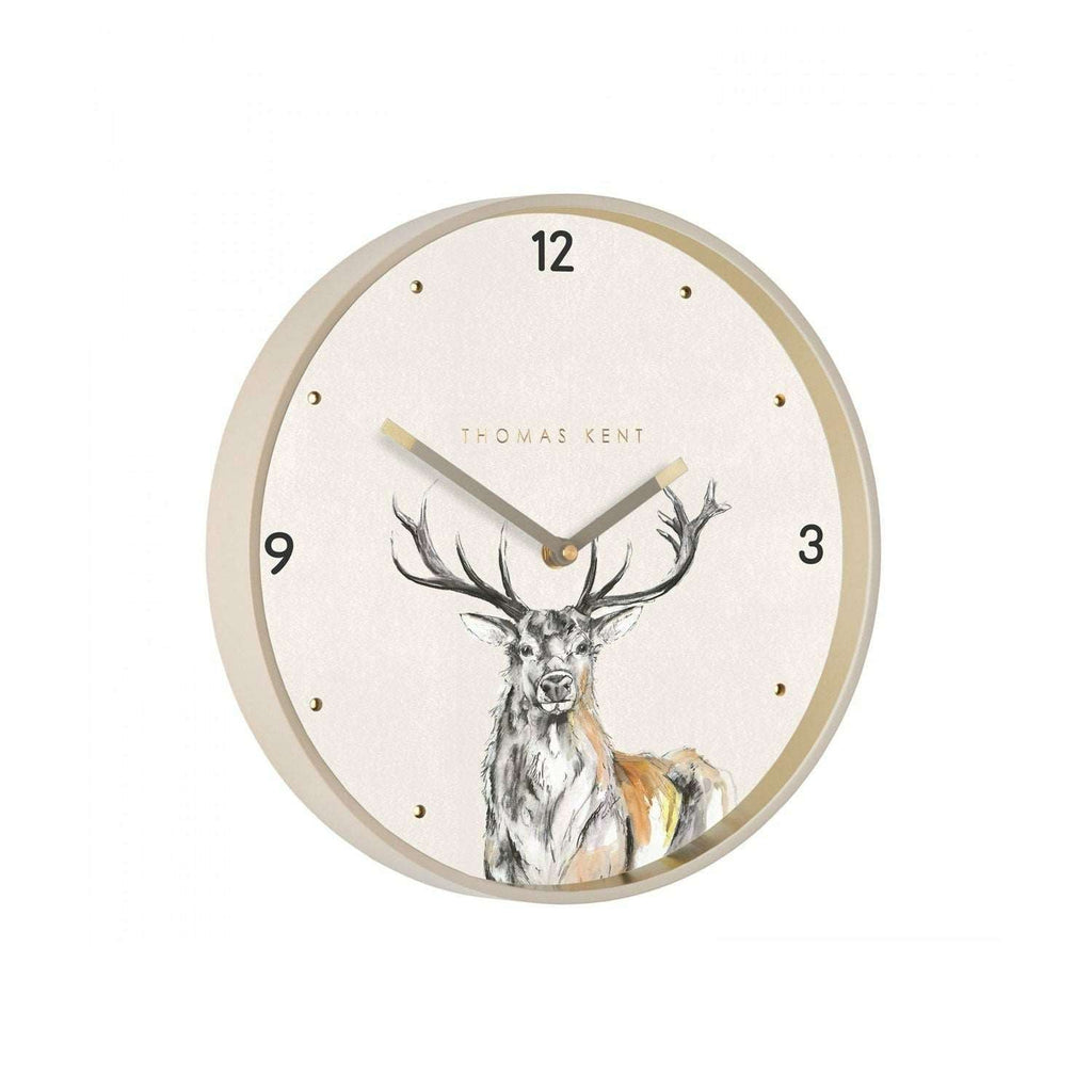 12'' Wild Stag Wall Clock