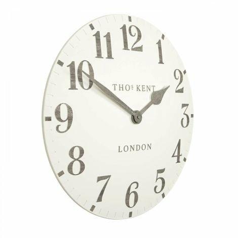 20" Arabic Wall Clock, Limestone