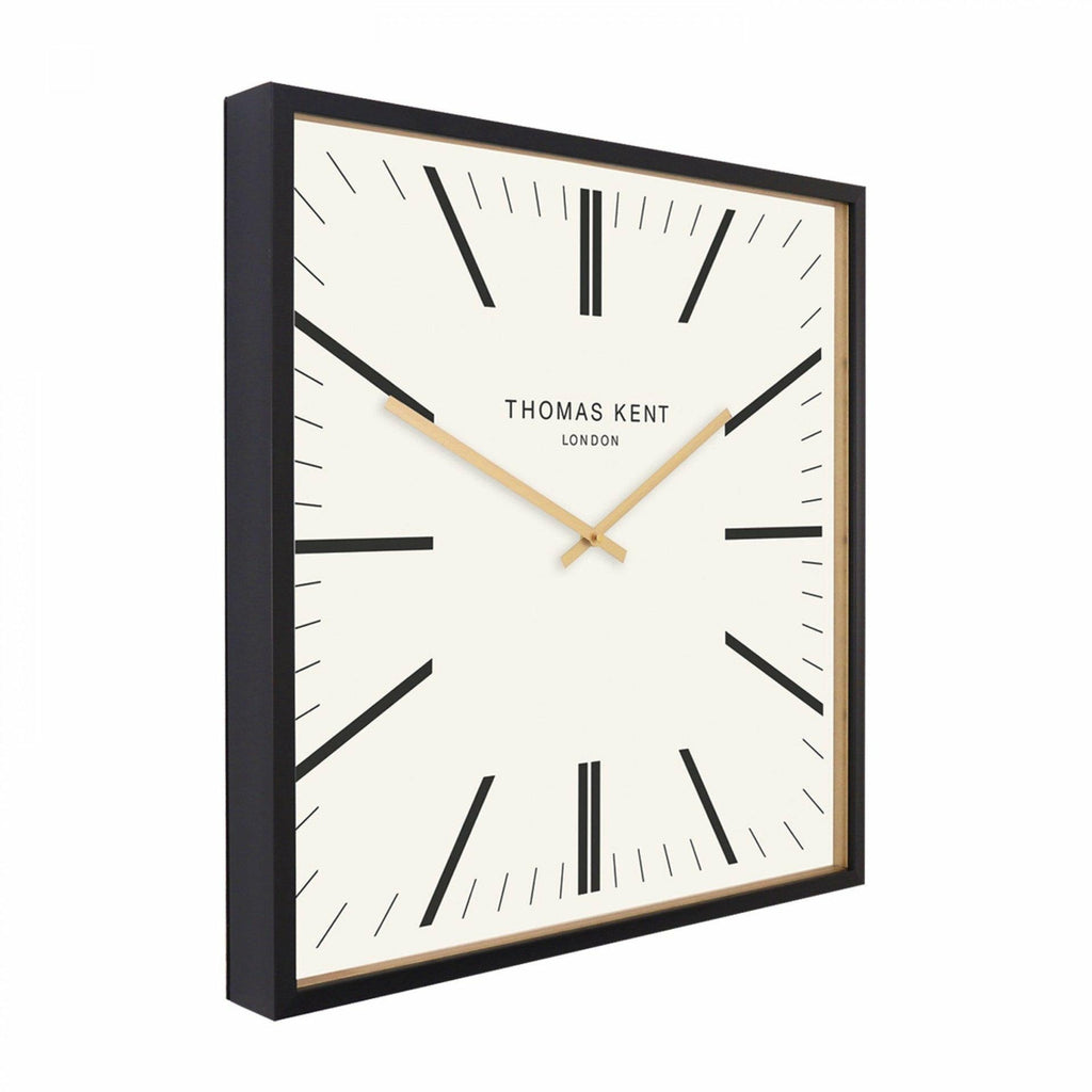 24" Garrick Wall Clock, White