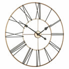 Summer House Outdoor Wall Clock, Copper 32"