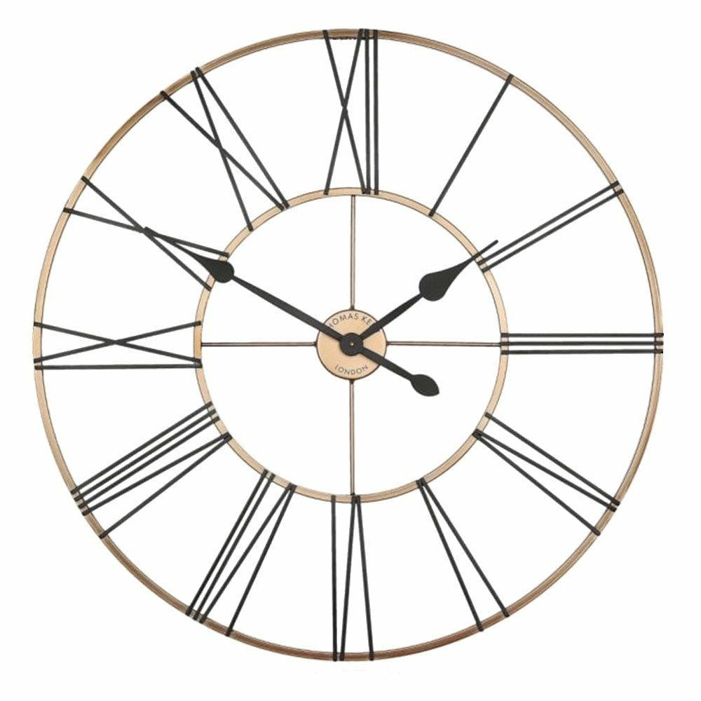 Summer House Outdoor Wall Clock, Copper 32"