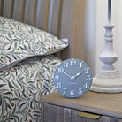 6" Arabic Mantel Clock, Seagrass