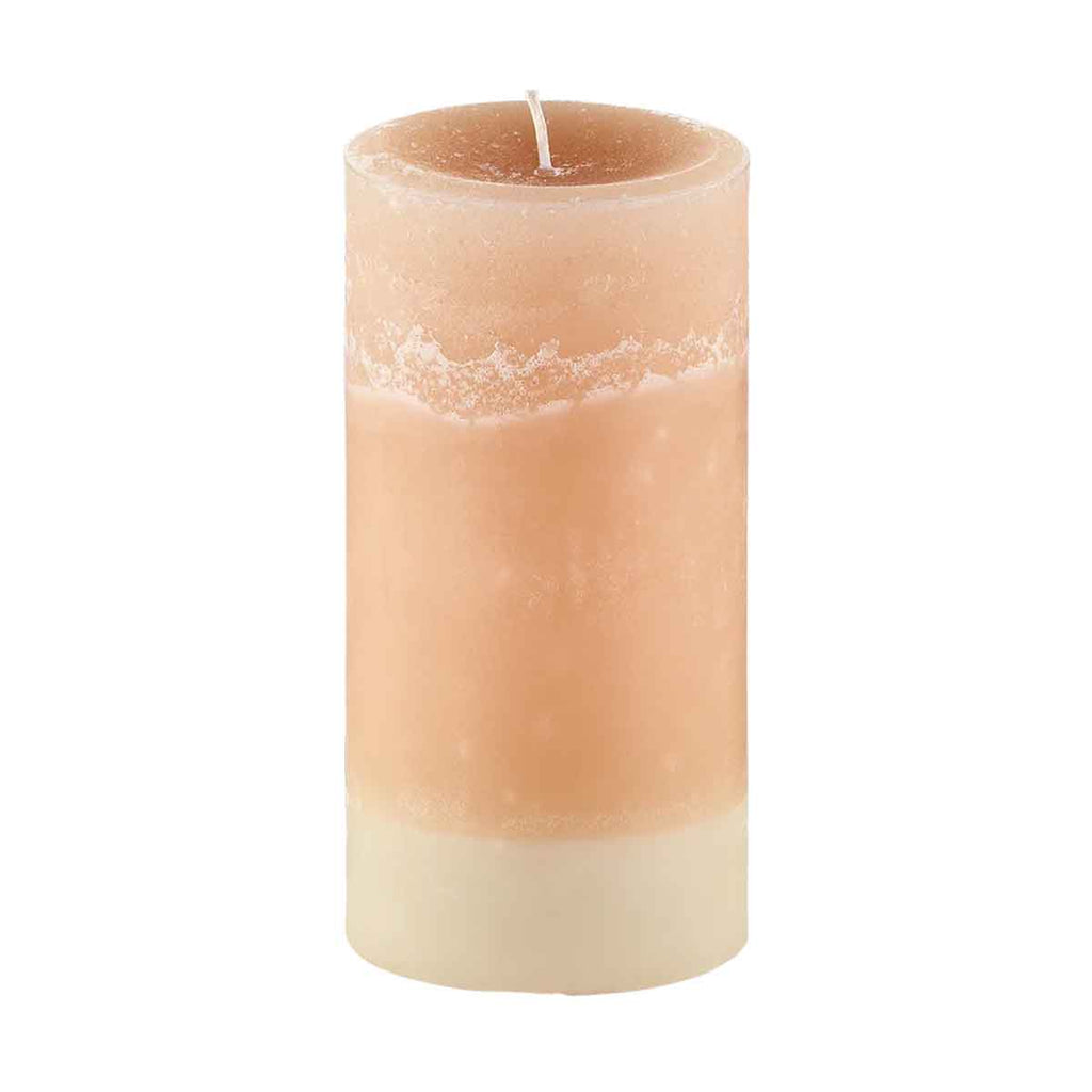 Amber and Honey Pillar Candle - Angela Reed -