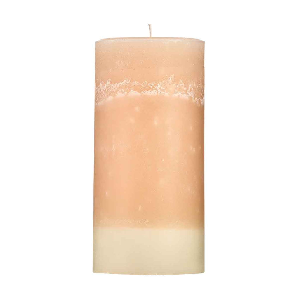 Amber and Honey Pillar Candle - Angela Reed -