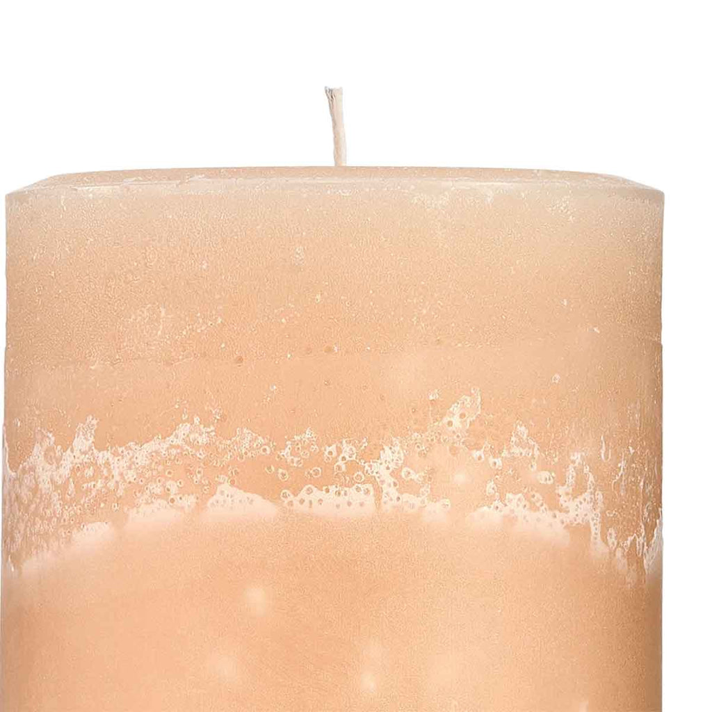 Amber and Honey Pillar Candle - Angela Reed -