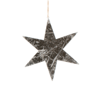 Angled Star Hanger, Large, Silver