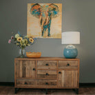 Animal Utopia Elephant Artwork