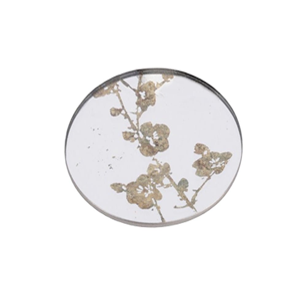 Antique Gold Set Of 4 Blossom Coasters - Angela Reed -