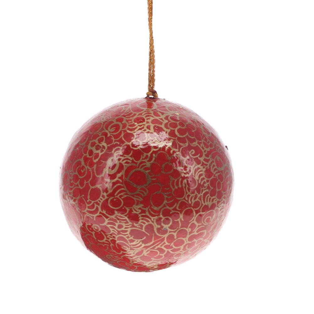 Assorted Hand Painted Christmas Baubles