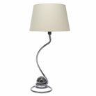 Ball Table Lamp with 12" Shade