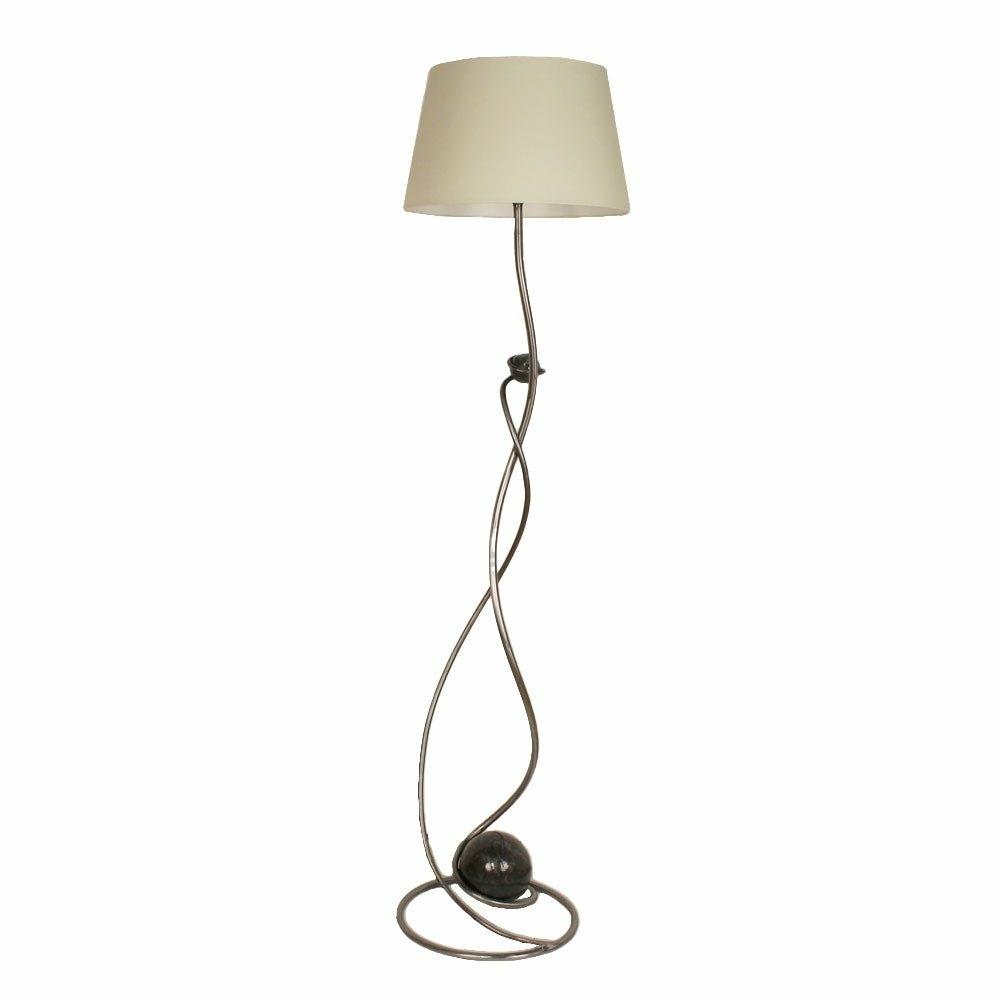 Ball Standard Lamp with 18" Shade