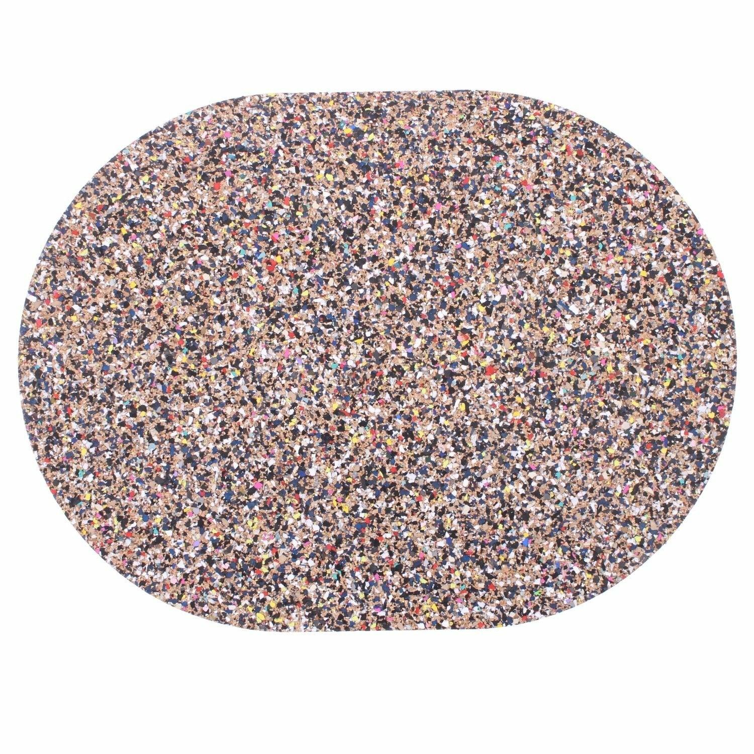 Beach Clean Large Oval Placemats, Set of 4