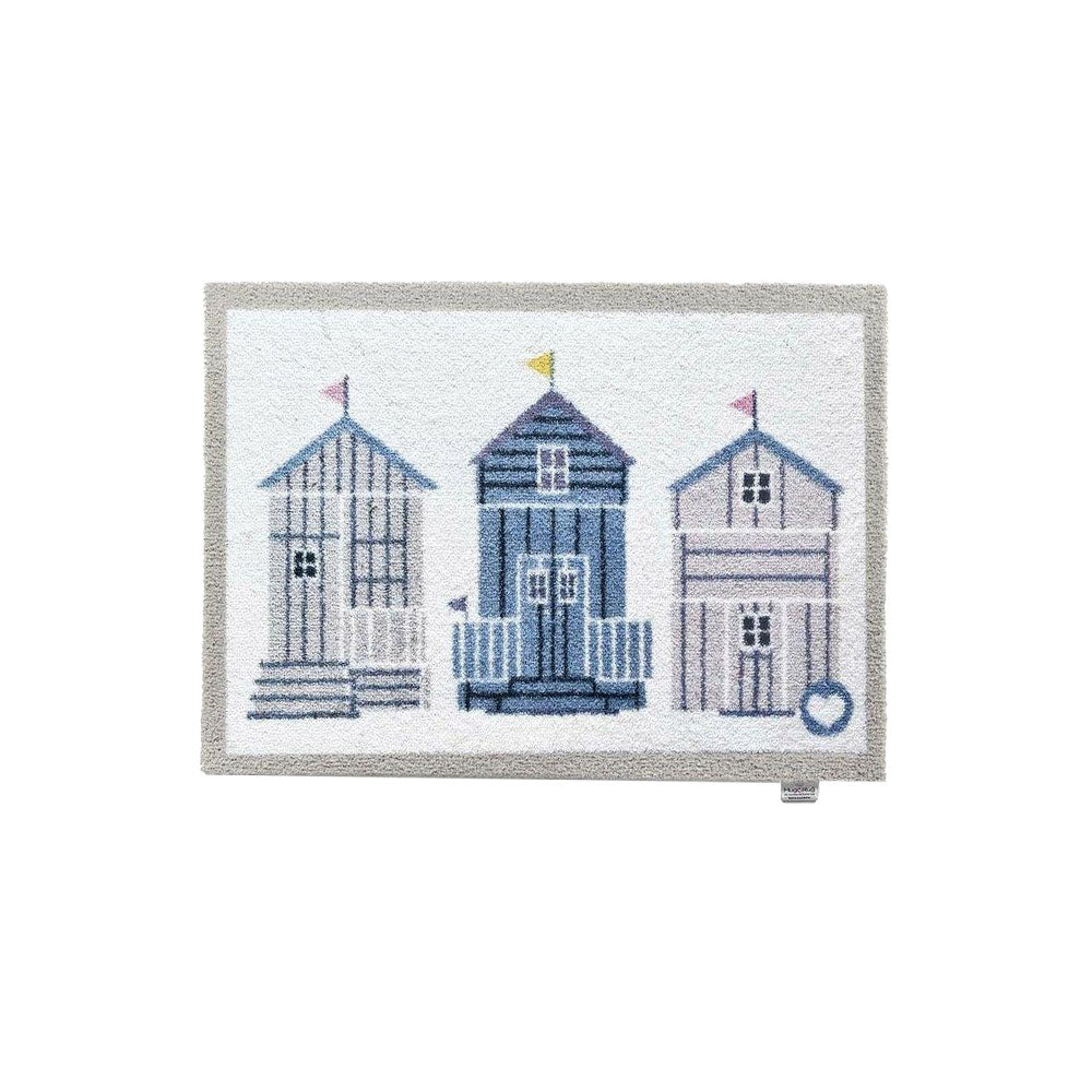 Beach Hut Bath Mat - Angela Reed -