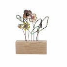 Bead Meadow Flower, Copper & Olive