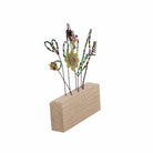 Bead Meadow Flower, Copper & Olive