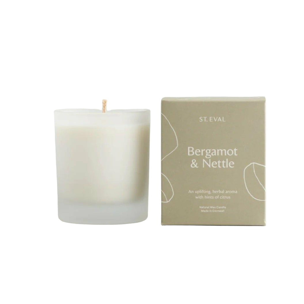Bergamot & Nettle Glass Candle
