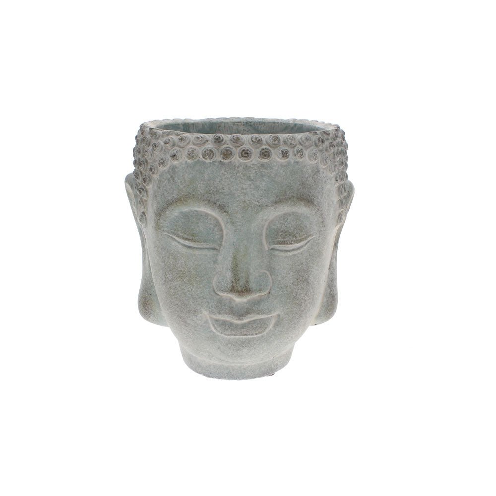 Buddha Head Planter, Large - Angela Reed -