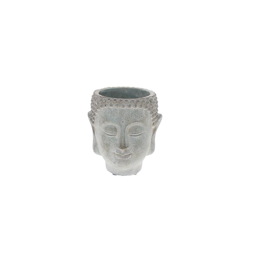 Buddha Head Planter, Small - Angela Reed -