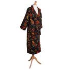 Burnt Orange Print Dressing Gown