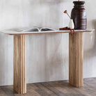 Calcutta Marble Console Table