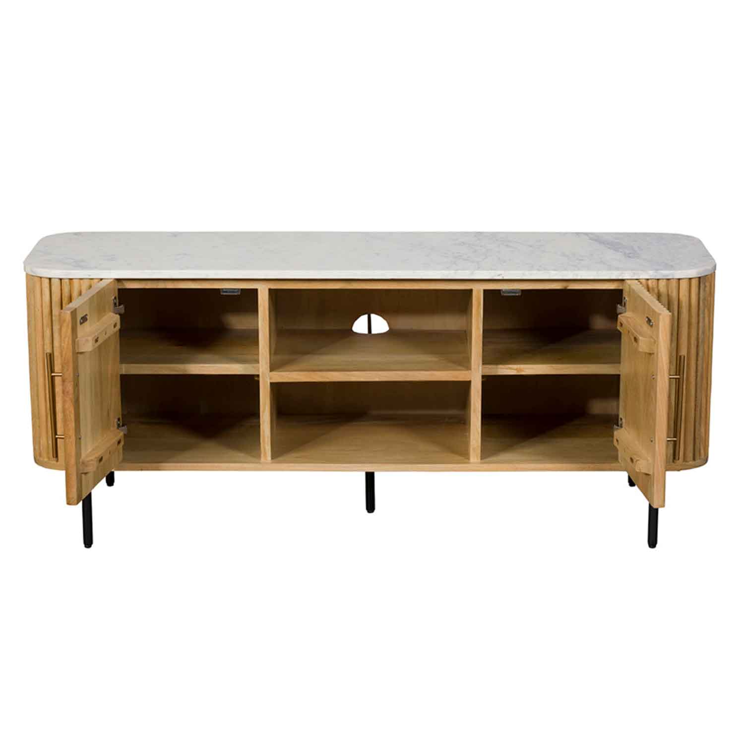 Calcutta Marble TV Unit