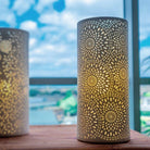 Ceramic Table Lamp, Firework