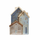Ceramic Town Houses Plate