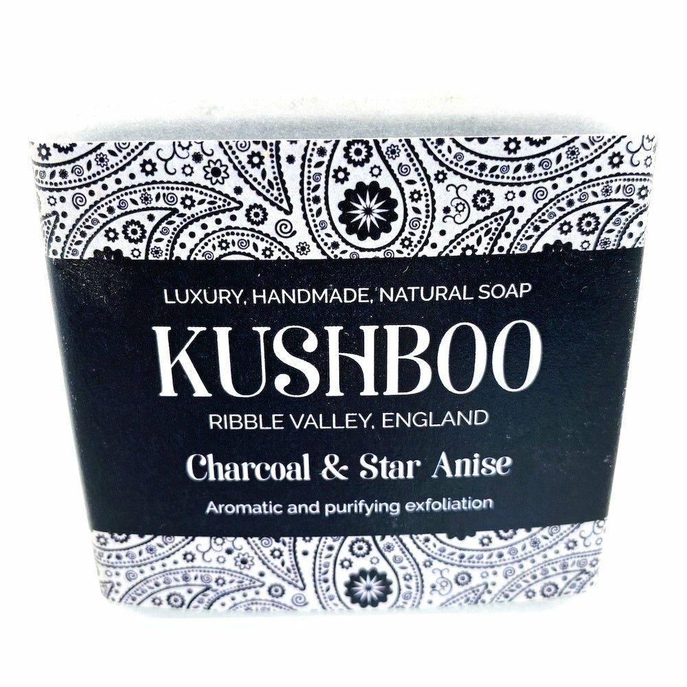 Charcoal and Star Anise Soap by Kushboo