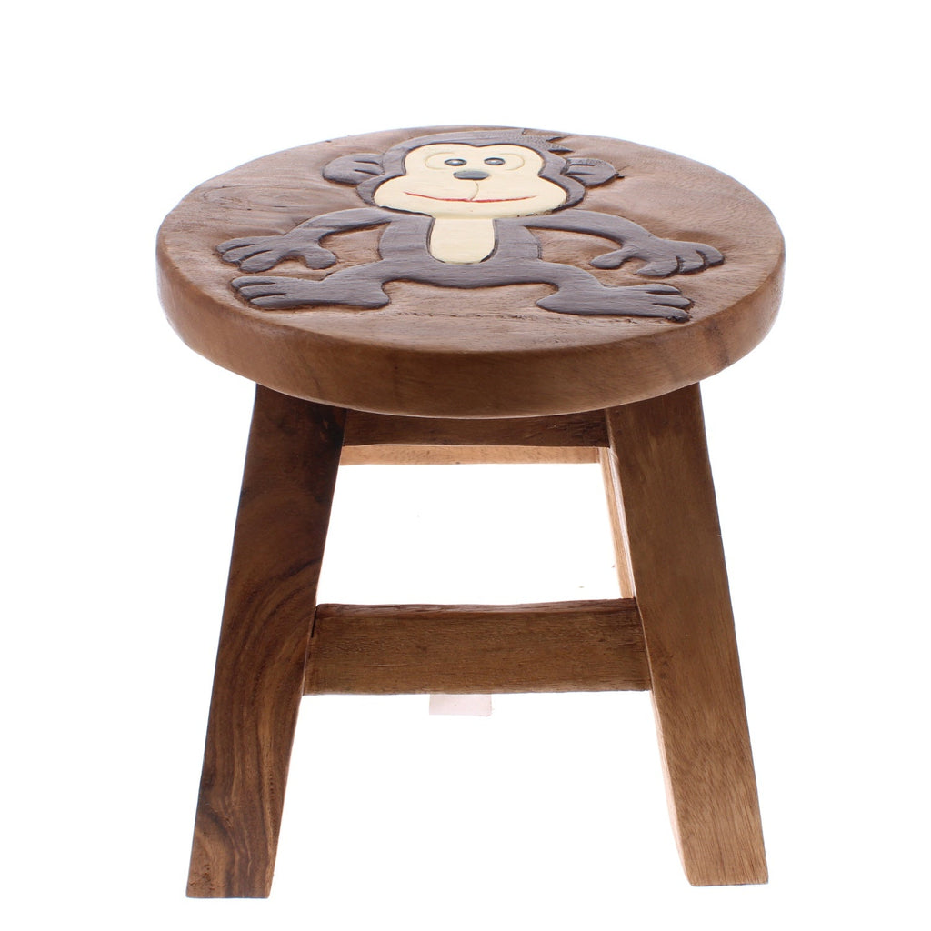 Children's Monkey Stool - Angela Reed -