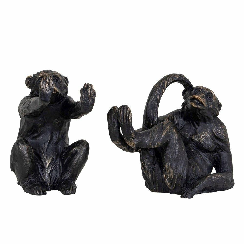 Chimpanzee Bookends