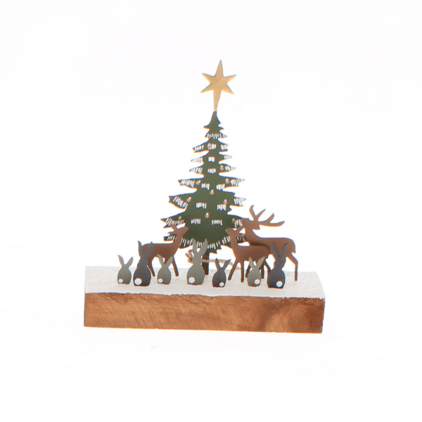 Christmas Forest Scene