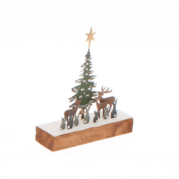 Christmas Forest Scene - Angela Reed - Christmas Decorations