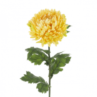 Chrysanthemum Spray 75cm, Yellow