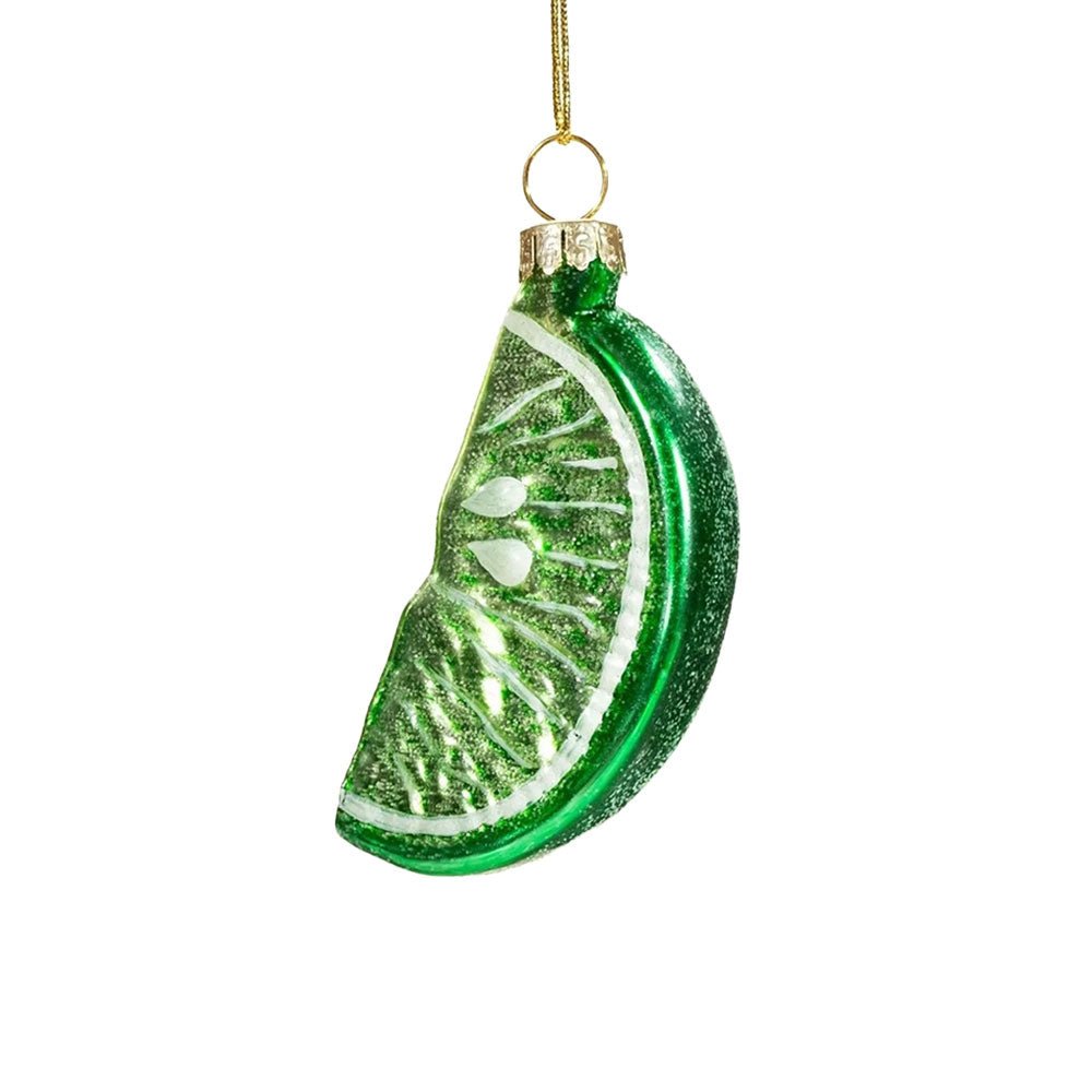 Citrus Wedge Shaped Bauble, Assorted - Angela Reed - Christmas Decorations