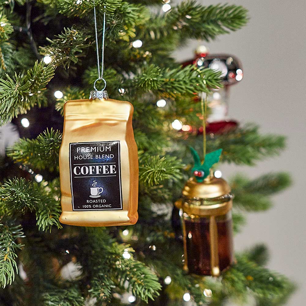 Coffee Beans Shaped Bauble