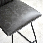 Cole Bar Stool in Grey