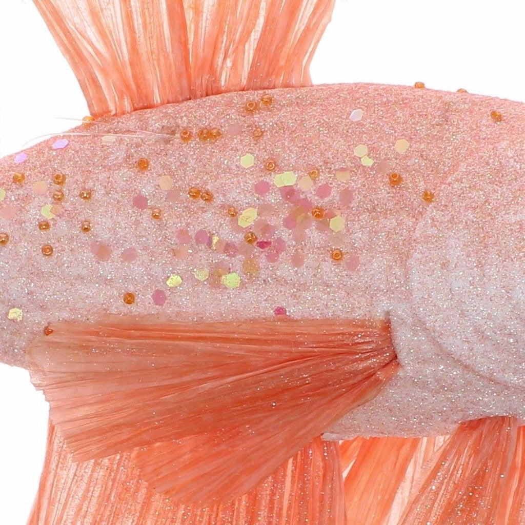 Coral Coloured Hanging Fish